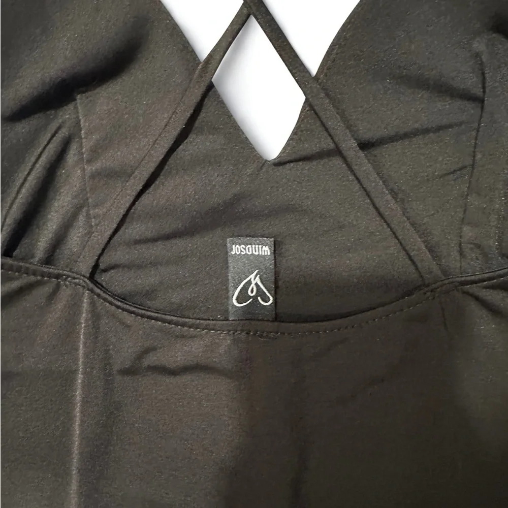 Windsor Black Midi Dress Little Black Dress - Picture 5 of 6